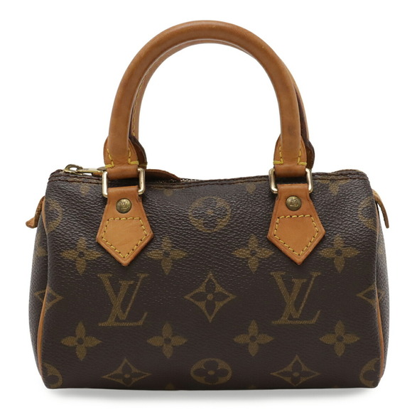 Louis Vuitton Handbags - LOUIS VUITTON Authentic Brown Monogram Mini Speedy Pouch